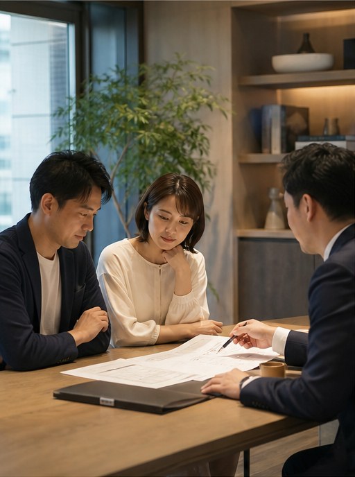 売却理由や希望時期を相談する様子